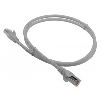 Патч-корд Lanmaster LAN-PC45/S5E-2.0-GY FTP RJ-45 вил.-вилка RJ-45 кат.5E 2м серый LSZH (уп.:1шт)