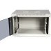 Шкаф коммутационный Lanmaster (TWT-CBWPG-9U-6X6-GY) настенный 9U 600x600мм пер.дв.стекл 60кг серый 502мм