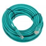 Патч-корд Lanmaster LAN-PC45/U5E-1.5-GN UTP RJ-45 вил.-вилка RJ-45 кат.5E 1.5м зеленый LSZH
