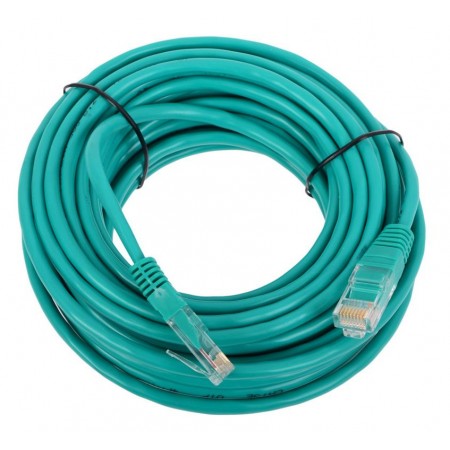 Патч-корд Lanmaster LAN-PC45/U5E-1.5-GN UTP RJ-45 вил.-вилка RJ-45 кат.5E 1.5м зеленый LSZH