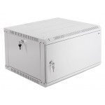 Шкаф коммутационный ЦМО ШРН-Эконом (ШРН-Э-6.650.1) настенный 6U 600x650мм пер.дв.металл 65кг серый 600мм 16.2кг 180град. 342мм IP20 металл