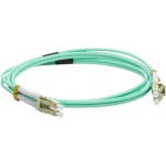 Патч-корд Lanmaster LAN-2LC-2LC/OM3-1.0 2x50/125 OM3 LC дуплекс-LC дуплекс 1м LSZH голубой