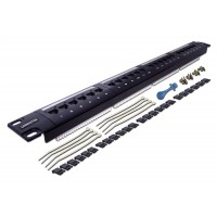 Патч-панель Lanmaster LAN-PPL24U6 1U 24x кат.6 UTP Патч-панель Lanmaster LAN-PPL24U6 1U 24x кат.6 UTP