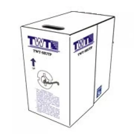 Кабель информационный Lanmaster TWT-5EUTP2-GY кат.5 U/UTP 2 парыX24AWG PVC внутренний 305м серый