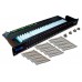 Патч-панель Lanmaster TWT-PP50TEL45 19" 1U 50xRJ45 кат.3 UTP