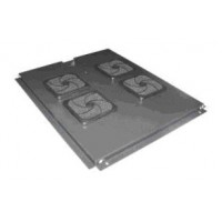 Блок вентиляторов Lanmaster (TWT-CBE-FAN4-8) 4 вент. серый (упак.:1шт)