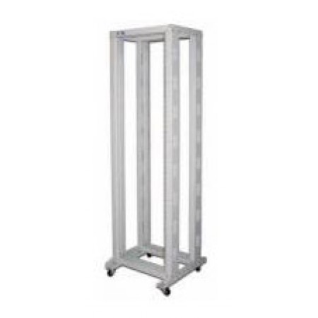 Стойка двухрамная Lanmaster TWT-RACK2-42U-6X6 42U 600ммX600мм серый