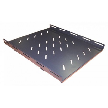 Полка стационарная Lanmaster TWT-CBB-S4-8/100 1U нагр.:100кг. 19" 550мм черный (упак.:1шт)