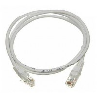 Патч-корд Lanmaster TWT-45-45-2.0-GY UTP RJ-45 вил.-вилка RJ-45 кат.5E 2м серый ПВХ (уп.:1шт)