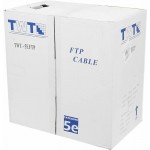 Кабель информационный Lanmaster TWT-5EFTP кат.5E F/UTP 4 парыX24AWG PVC внутренний 305м серый