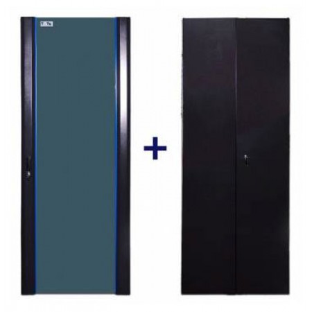 Комплект дверей Lanmaster TWT-CBB-DR22-6X-S-G1 черный Комплект дверей Lanmaster TWT-CBB-DR22-6X-S-G1 черный