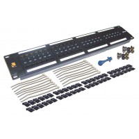 Патч-панель Lanmaster LAN-PPL48U5E 19" 2U 48xRJ45 кат.5e UTP