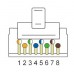 Коннектор Lanmaster (TWT-PL45/S-8P8C-6) STP кат.6 RJ45 с защитным колпачком (упак.:100шт)