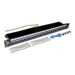 Патч-панель Lanmaster LAN-PPL24S6 19" 1U 24xRJ45 кат.6 FTP