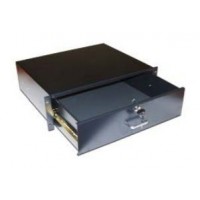 Ящик выдвижной Lanmaster TWT-CB-DRW-2U 2U 19" черный (упак.:1шт)