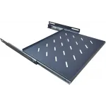 Полка выдвижная Lanmaster TWT-CBB-SM-6/20 1U нагр.:20кг. 19" 600мм черный (упак.:1шт)