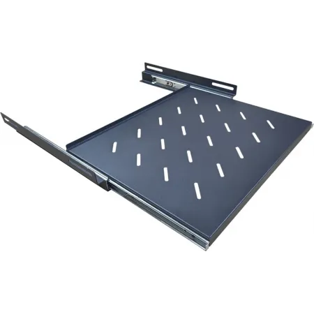Полка выдвижная Lanmaster TWT-CBB-SM-6/20 1U нагр.:20кг. 19" 600мм черный (упак.:1шт)