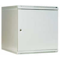 Шкаф коммутационный ЦМО (ШРН-6.300.1) настенный 6U 600x300мм пер.дв.стал.лист несъемн.бок.пан. 100кг серый 250мм 9.5кг 180град. 366мм