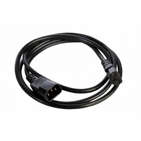 Шнур питания Rem R-10-Cord-C13-C14-1.8 C13-С14 проводник.:3x1мм2 1.8м 220В 10А (упак.:1шт) черный