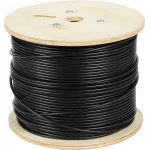 Кабель информационный Lanmaster LAN-5EFTP-OUT кат.5E F/UTP 4 парыX24AWG PE внешний 305м черный