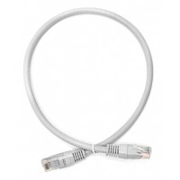 Патч-корд Lanmaster TWT-45-45-0.5/6-GY UTP RJ-45 вил.-вилка RJ-45 кат.6 0.5м серый ПВХ (уп.:1шт)