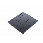 Полка стационарная ЦМО СВ-62-9005 0.5U нагр.:45кг. 19.53" 622мм черный (упак.:1шт)