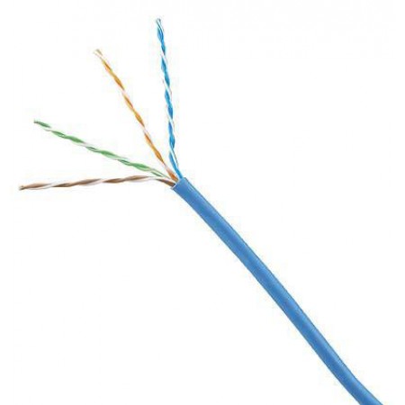 Кабель информационный Panduit PUZ5504BU-CEG кат.5E U/UTP 4 пары 24AWG LSZH внутренний 305м синий Кабель информационный Panduit PUZ5504BU-CEG кат.5E U/UTP 4 пары 24AWG LSZH внутренний 305м синий