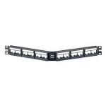 Патч-панель наборная Panduit CPPLA24WBLY 19" 1U 24x
