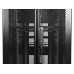 Шкаф серверный ЦМО (ШТК-СП-42.6.10-48АА-9005) напольный 42U 600x990мм пер.дв.перфор. задн.дв.перфор.2-хст. 2 бок.пан. направл.под закл.гайки 1350кг черный