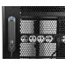 Шкаф серверный ЦМО (ШТК-СП-42.6.10-48АА-9005) напольный 42U 600x990мм пер.дв.перфор. задн.дв.перфор.2-хст. 2 бок.пан. направл.под закл.гайки 1350кг черный
