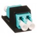 Адаптер Panduit CMDSAQLCZBL проходн. Mini-ComLC дупл. 50/125 OM3 черн.