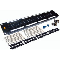 Патч-панель Lanmaster LAN-PPL48U6 19" 2U 48xRJ45 UTP