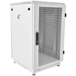 Шкаф коммутационный ЦМО (ШТК-М-22.6.8-4ААА) напольный 22U 600x800мм пер.дв.перфор. задн.дв.стал.лист 2 бок.пан. направл.под закл.гайки 330кг серый 655мм 61.5кг 180град. 1140мм