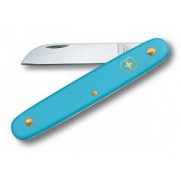 Нож перочинный Victorinox EcoLine Floral (3.9050.25B1) 100мм 1функц. голубой блистер
