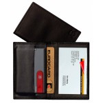 Чехол Victorinox SwissCard (4.0873.L) нат.кожа черный