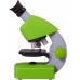 Микроскоп Bresser Junior 70124 монокуляр 40-640x на 3 объектива зеленый