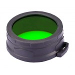 Фильтр для фонарей Nitecore NFG70 зеленый d70мм