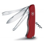 Нож перочинный Victorinox Cheese Master (0.8313.W) 111мм 8функц. красный карт.коробка