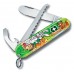 Нож перочинный Victorinox My First Victorinox Rabbit Edition (0.2373.E2) 84мм 9функц. зеленый/рисунок карт.коробка