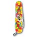 Нож перочинный Victorinox My First Victorinox Parrot Edition (0.2373.E3) 84мм 9функц. красный/рисунок карт.коробка