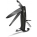 Нож перочинный Victorinox RangerGrip Onyx (0.9563.C31P) 130мм 12функц. черный подар.коробка