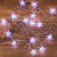 Гирлянда Neon-Night Home Снежинки нить снежинки 20лам. дл.2.8м (303-036) Гирлянда Neon-Night Home Снежинки нить снежинки 20лам. дл.2.8м (303-036)