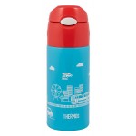 Термос Thermos FHL-401F BL 0.4л. голубой/красный с чехлом (320353)