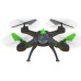 Квадрокоптер Hiper HQT-0002 Falcon X ПДУ черный/зеленый