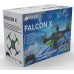 Квадрокоптер Hiper HQT-0002 Falcon X ПДУ черный/зеленый