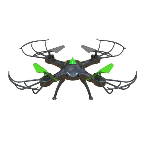 Квадрокоптер Hiper HQT-0002 Falcon X ПДУ черный/зеленый