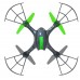 Квадрокоптер Hiper HQT-0002 Falcon X ПДУ черный/зеленый
