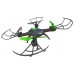 Квадрокоптер Hiper HQT-0002 Falcon X ПДУ черный/зеленый
