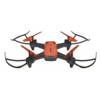Квадрокоптер Hiper HQC-0030 SKY PATROL FPV 0.3Mpix VGA WiFi ПДУ черный/оранжевый