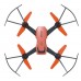 Квадрокоптер Hiper HQC-0030 SKY PATROL FPV 0.3Mpix VGA WiFi ПДУ черный/оранжевый